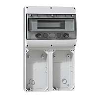 Legrand P17Осн.щит.12мод. для 2 лиц.пан. 220х125 IP66 арт. 057705