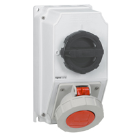 Legrand P17Щит с выкл. 32А 3К+З 460В IP67 арт. 657106