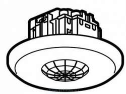 Legrand PRO 21 Бел Датчик движения потолочный 1000Вт, 3-провод, угол обзора 360гр арт. 775863