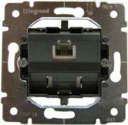 Legrand PRO 21 Мех Розетка ТЛФ 1-ая RJ 11 4 контакта арт. 775938