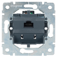 Legrand PRO 21 Мех Розетка компьютерная 1-ая 5 кат UTP (RJ45) без лапок (крепление винтами) арт. 775761 Legrand PRO 21 Мех Розетка компьютерная 1-ая 5 кат UTP (RJ45) без лапок (крепление винтами) арт. 775761