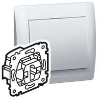 Legrand PRO 21 Мех Выключатель 1-клавишный 2-полюсной 16А арт. 775605