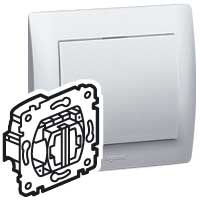 Legrand PRO 21 Мех Выключатель 2-х клавишный арт. 775805