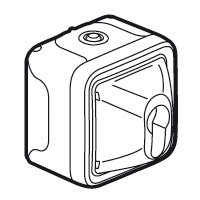 Legrand Plexo Бел Выкл.с ключом арт. 069757