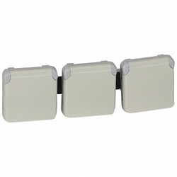 Legrand Plexo Белый Сальник,1 ввод диаметром до 25мм арт. 069646