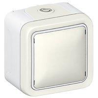 Legrand Plexo Белый Вывод кабельный с зажимом арт. 069779