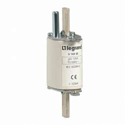 Legrand Предохранитель типа aM размер 1 с индикатором 125 A арт. 017050
