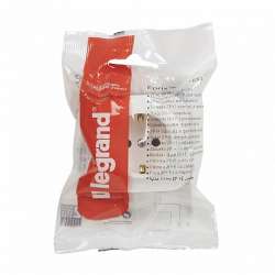 Legrand Quteo Бел Розетка с/з с шт арт. 782220