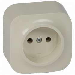 Legrand Quteo Беж Розетка б/з арт. 782240