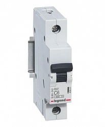 Legrand RX3 Автоматический выключатель 1P 6А (C) 4,5kA арт. 419661