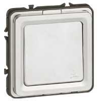 Legrand Soliroc Выключатель кнопочный с НО+НЗ 6А IP55 арт. 077841