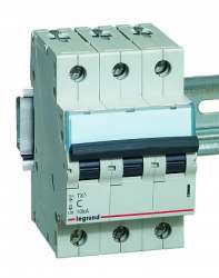 Legrand TX3 Автоматический выключатель 3P 63A (С) 6000/10kA арт. 403950