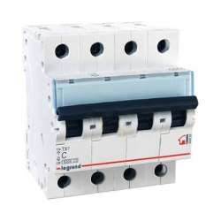 Legrand TX3 Автоматический выключатель 4P 25A (С) 6000 арт. 404072