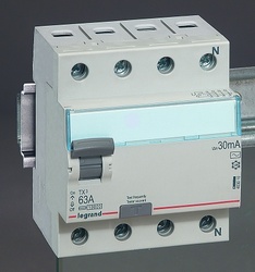 Legrand TX3 УЗО 4P 63A 30MA (AC) арт. 403010