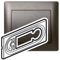 Legrand Темная Бронза Лицевая Панель Термостат арт. 781283