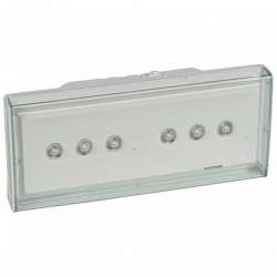 Legrand U34(LEDs) Автотестирование 1ч/250лм арт. 662160