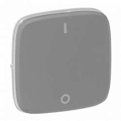 Legrand Valena ALLURE Алюм Клавиша 1-ая выключателя двухполюсного (мех.752002) арт. 755127