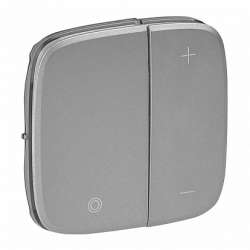 Legrand Valena ALLURE Алюм Накладка светорегулятора кнопочного арт. 752087