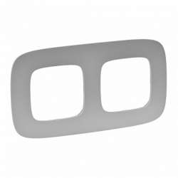Legrand Valena ALLURE Алюминий Рамка 2-ая арт. 754392
