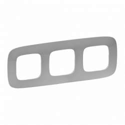 Legrand Valena ALLURE Алюминий Рамка 3-ая арт. 754393