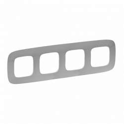 Legrand Valena ALLURE Алюминий Рамка 4-ая арт. 754394