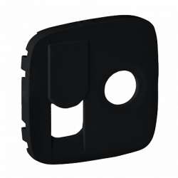 Legrand Valena ALLURE Антрацит Накладка розетки TV-RJ45 арт. 754838