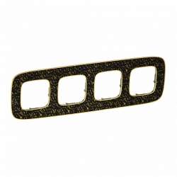 Legrand Valena ALLURE Барокко Нуар Рамка 4-ая арт. 754434