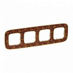 Legrand Valena ALLURE Барокко Пурпур Рамка 4-ая арт. 754444