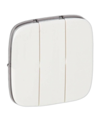 Legrand Valena ALLURE Бел Клавиша 3-ая арт. 755035