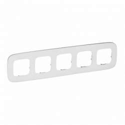 Legrand Valena ALLURE Белое стекло Рамка 5-ая арт. 755545