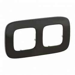Legrand Valena ALLURE Черная сталь Рамка 2-ая арт. 755512