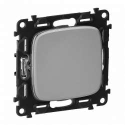 Legrand Valena ALLURE DIY Алюм Переключатель 1-клавишный 10А 250В арт. 752906