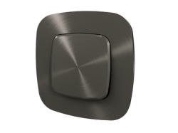 Legrand Valena ALLURE DIY Антрацит Переключатель 1-клавишный с подсветкой 10А 250В арт. 752936