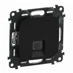 Legrand Valena ALLURE DIY Антрацит Розетка ТЛФ 1-ая (RJ11) арт. 753948