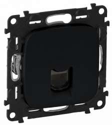 Legrand Valena ALLURE DIY Антрацит Розетка комп(RJ45) 1-ая 5 кат UTP арт. 753950