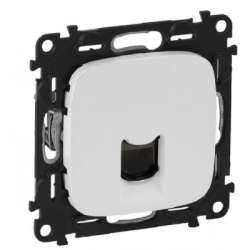 Legrand Valena ALLURE DIY Бел Розетка ТЛФ 1-ая (RJ11) арт. 753738