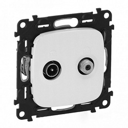 Legrand Valena ALLURE DIY Бел Розетка TV-SAT арт. 753758