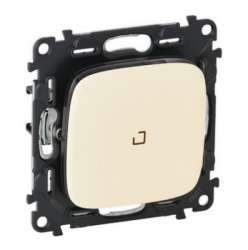 Legrand Valena ALLURE DIY Сл.кость Переключатель 1-клавишный с подсветкой 10А 250В арт. 752826