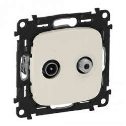 Legrand Valena ALLURE DIY Сл.кость Розетка TV-SAT арт. 753858