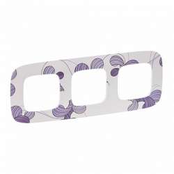 Legrand Valena ALLURE Флора Рамка 3-ая арт. 754363