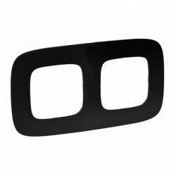 Legrand Valena ALLURE Матовый черный Рамка 2-ая арт. 754402
