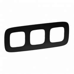 Legrand Valena ALLURE Матовый черный Рамка 3-ая арт. 754403