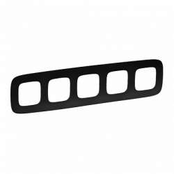 Legrand Valena ALLURE Матовый черный Рамка 5-ая арт. 754405