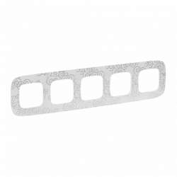 Legrand Valena ALLURE Нарцисс хром Рамка 5-ая арт. 754345