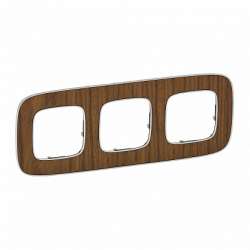 Legrand Valena ALLURE Орех Рамка 3-ая арт. 754463