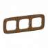 Legrand Valena ALLURE Орех Рамка 3-ая арт. 754463