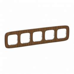 Legrand Valena ALLURE Орех Рамка 5-ая арт. 754465