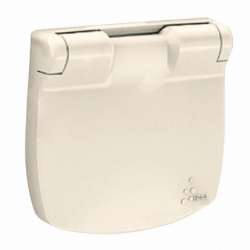 Legrand Valena ALLURE Сл.кость Накладка розетки с/з с крышкой арт. 754846