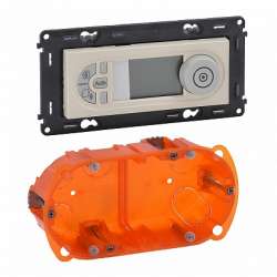 Legrand Valena ALLURE Сл.кость Термостат комнатный программируемый (с лицевой панелью) арт. 752235