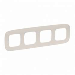 Legrand Valena ALLURE Слоновая кость Рамка 4-ая арт. 754314
